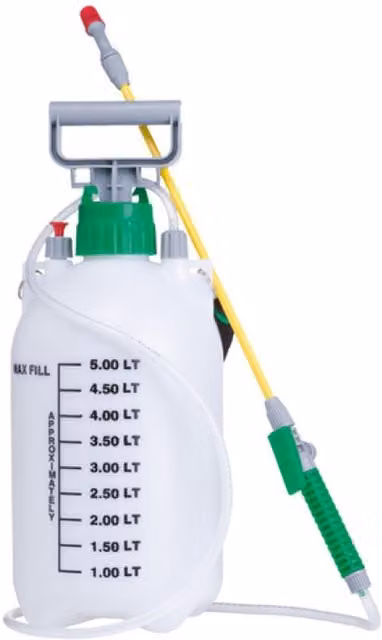 UMKY 5L Manual Pump Action Pressure Sprayer in White