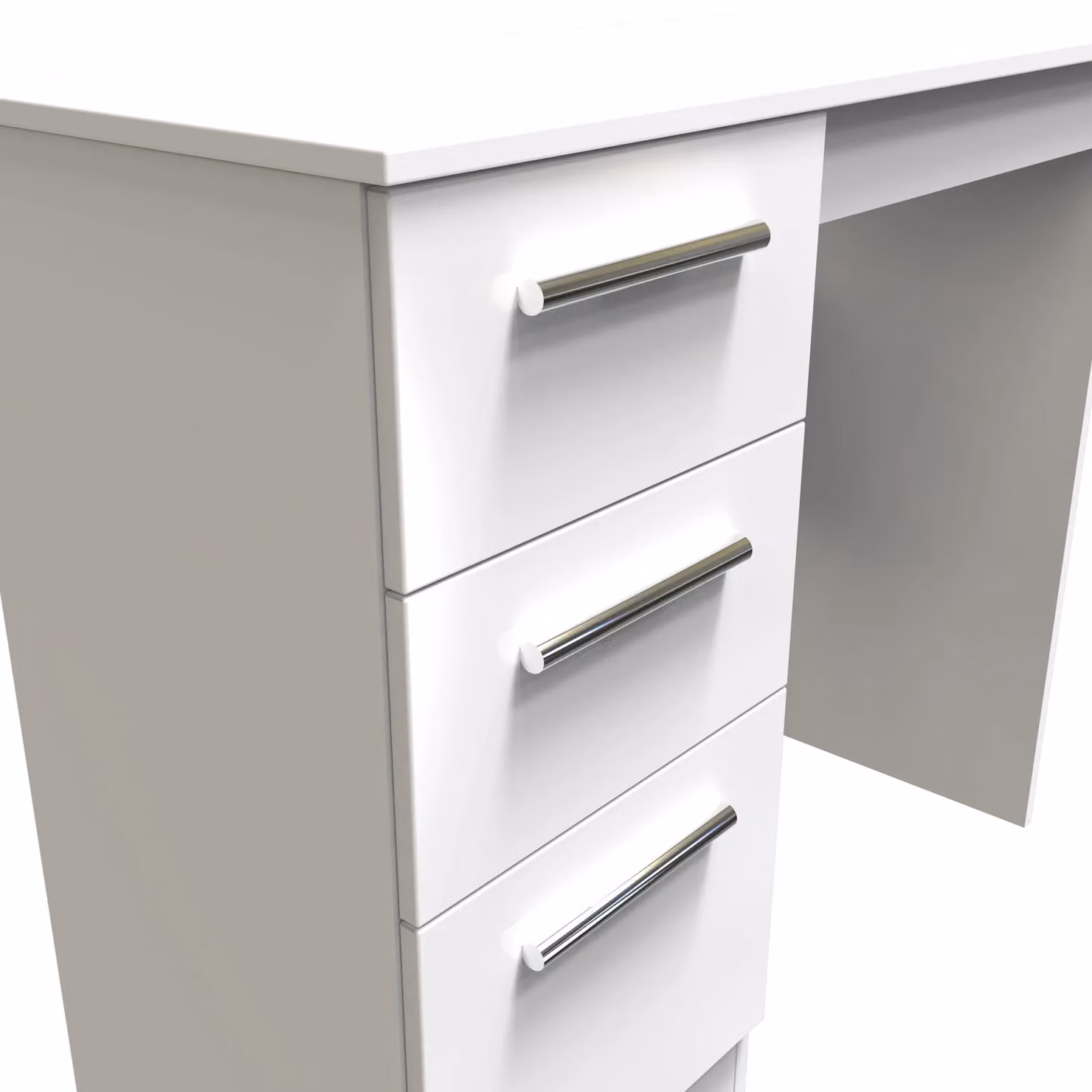 2 U Trent 3 Drawer Vanity in White – 2