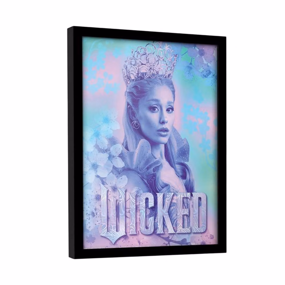 Wicked Glinda Multicolour Framed Typography Paper Poster – 2