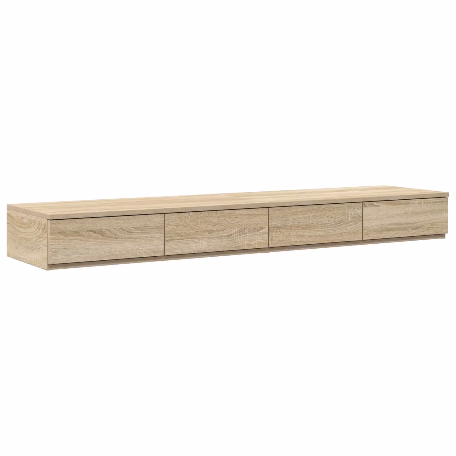 Berkfield Home Bed Drawers in Sonoma Oak, Brown, W/D/H: 135 x 36.5 x 16.5 cm – 2