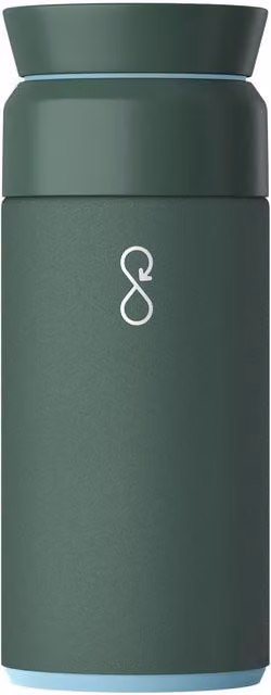 Ocean Bottle Tech2 Development Vacuum Insulated Brew Flask, 350ml, Green – 1
