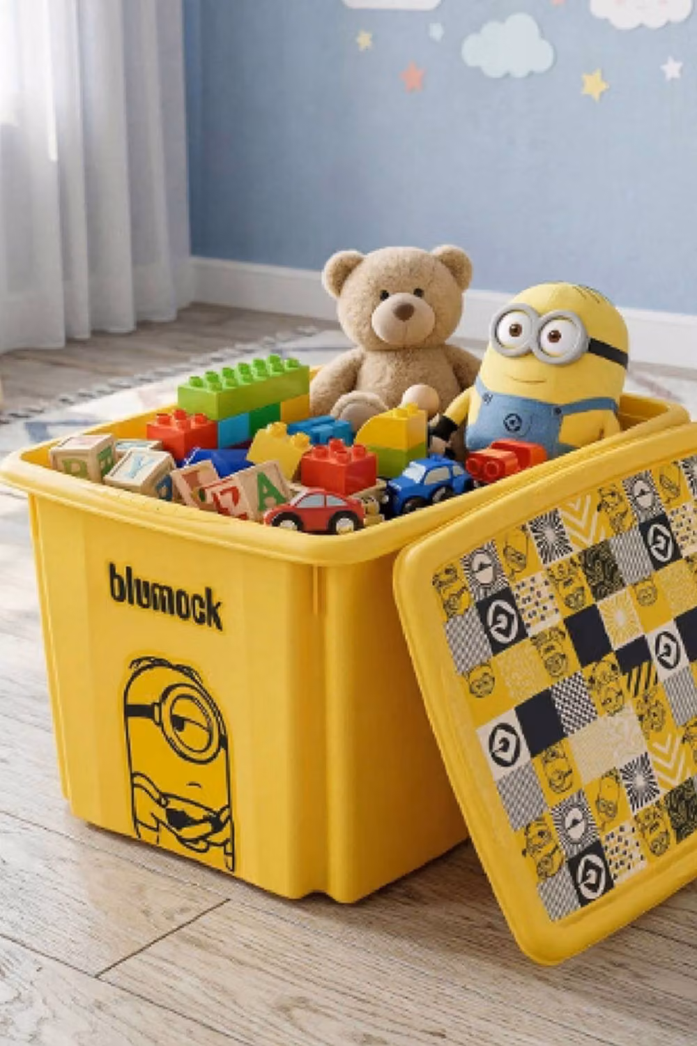 Keeeper Minions Turning Stacking Box Set, 15L, 24L and 30L, Yellow – 2