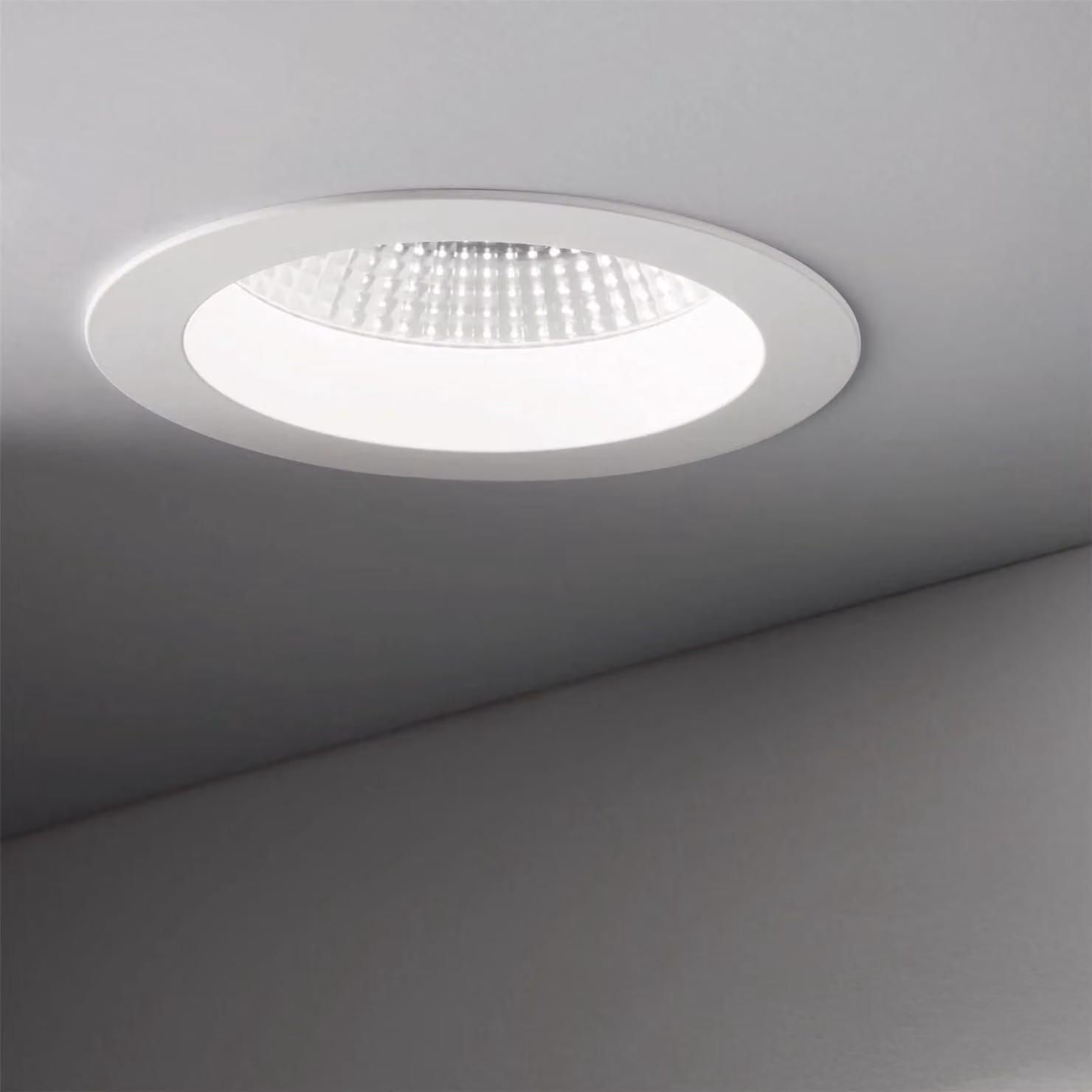 Netlighting Basic LED 1 Light Recessed Spotlight, White, IP44 – 2