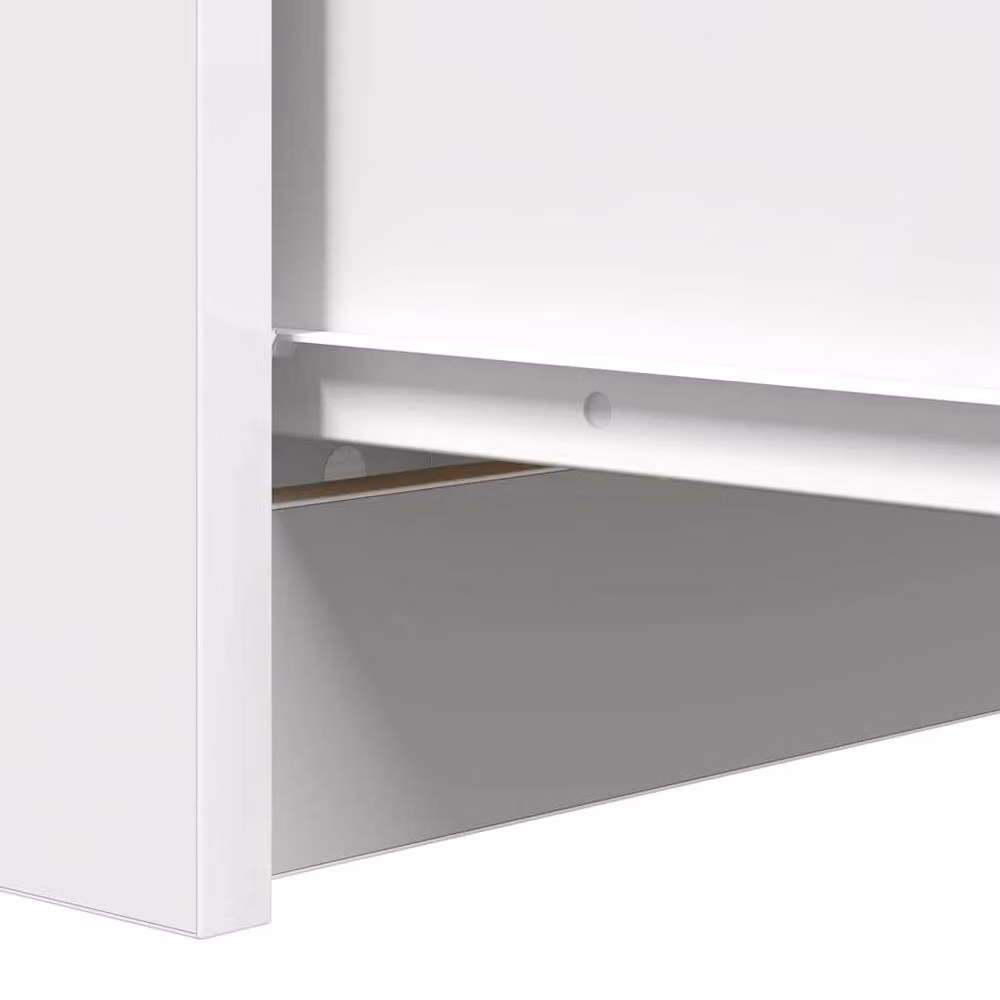 Berkfield Home White Sideboard in MDF, W/D/H: 37.5 x 35 x 76 cm – 2