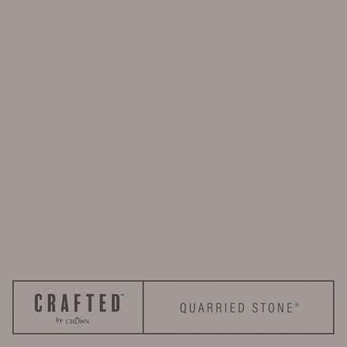 Crown Crafted Quarried Stone Matt Emulsion Paint Tester Sample, 125ml, Grey – 3