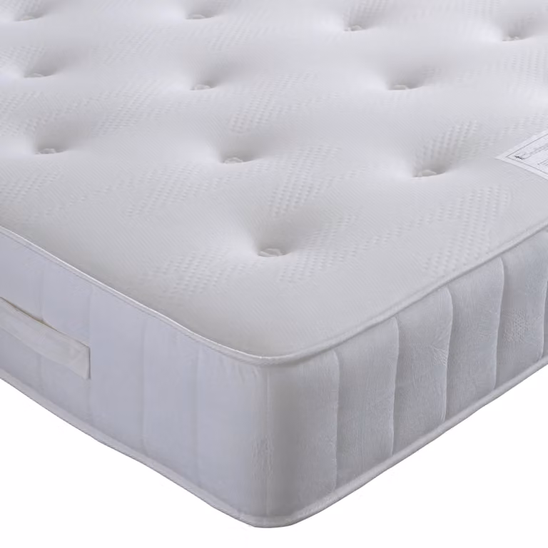 Bedmaster Memory Maestro Super King Memory Foam Plush Velvet 2 Drawer Divan Set in Emerald Green