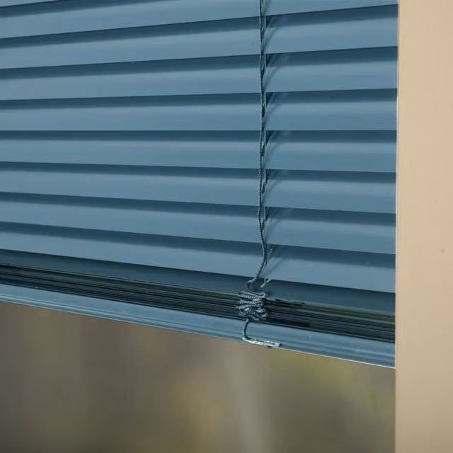 Premier Tahiti Made To Measure 25mm Aluminium Venetian Blind in Blue