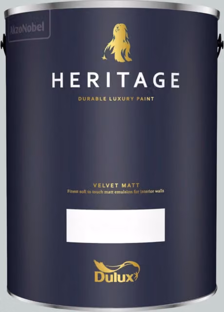 Dulux Trade Heritage Matt Dispersion Paint, Green Oxide, 5 l