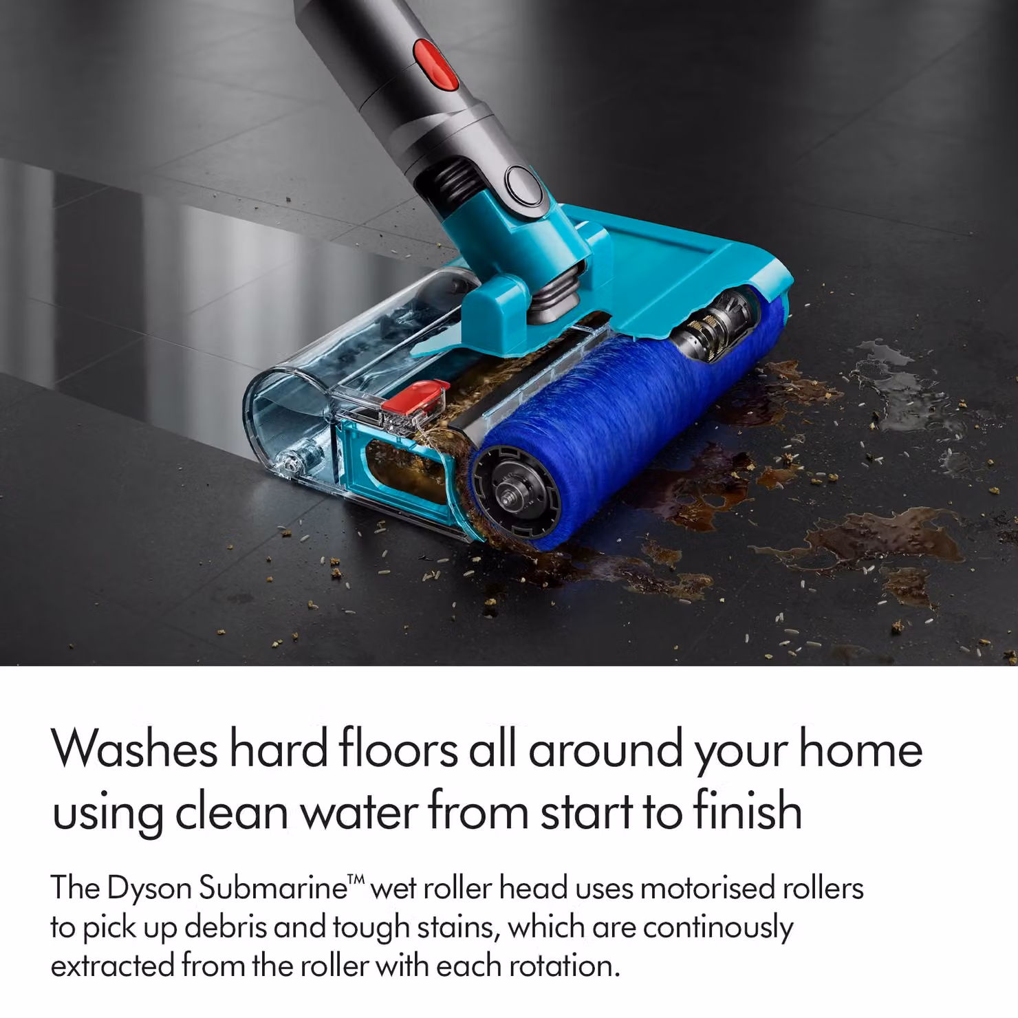 Dyson V15s Detect Submarine Bagless Cordless Wet and Dry Vacuum in Dark Grey – 3