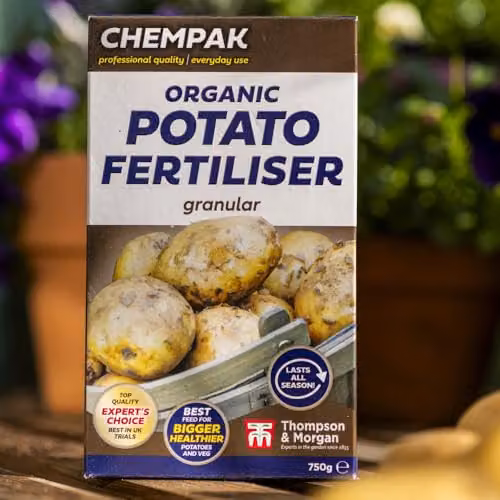 Thompson and Morgan Chempak Slow Release Organic Potato Fertiliser and Vegetable Feed, 5 x 750g – 2