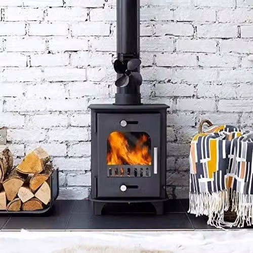 Vaillant Magnetic Flue Pipe Fan and Magnetic Stove Thermometer in Black – 3