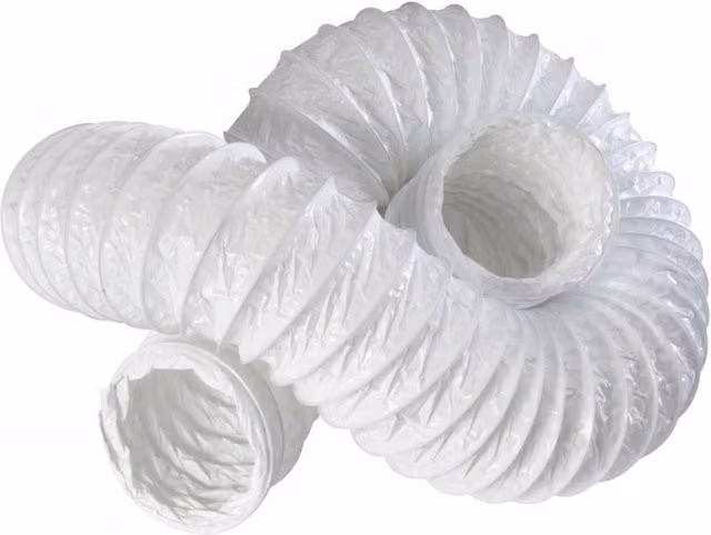 Manrose White Plastic PVC Ducting Pipe