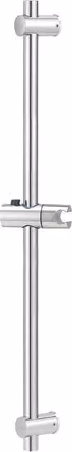 SPETLEK Stainless Steel Adjustable Shower Riser Rail with Head Holder and Soap Dish in Metallic Silver