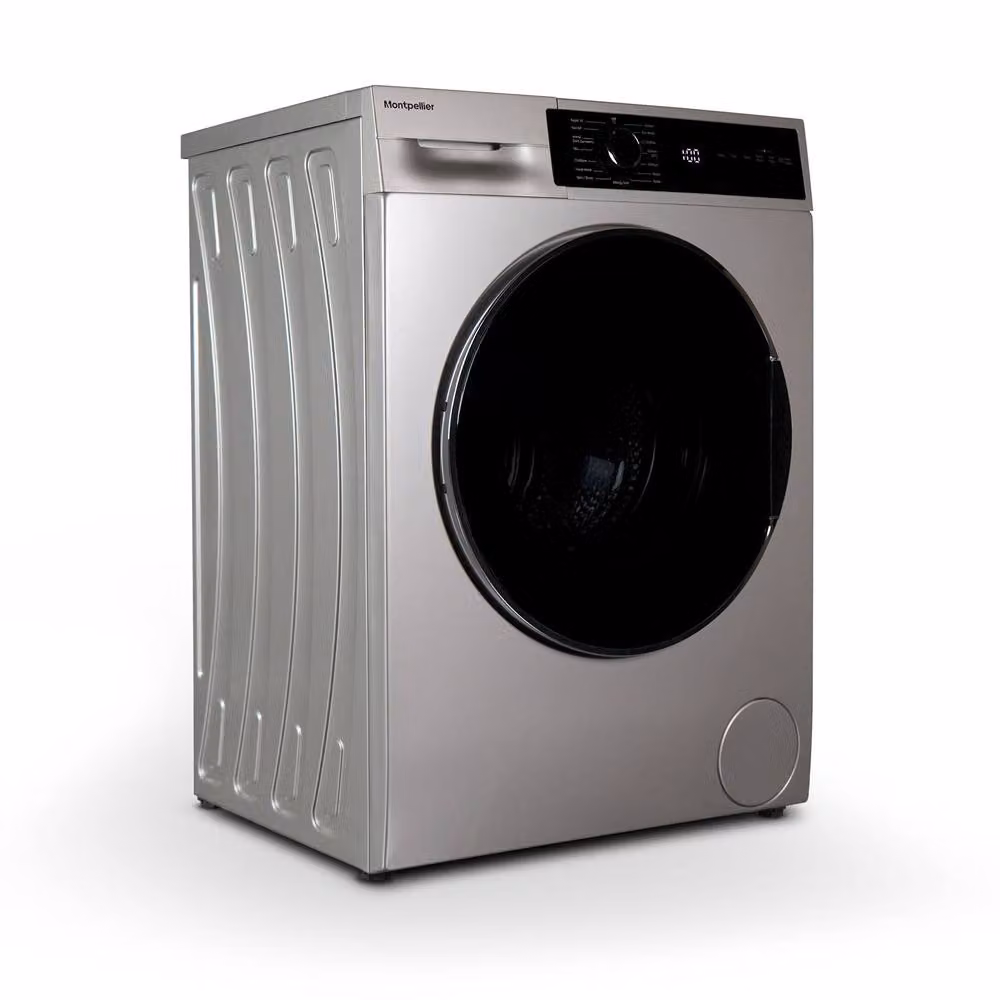Montpellier Silver 8kg Front Loader Freestanding Washing Machine with 1400 RPM and Quick Wash Function, Energy Rating A – 3