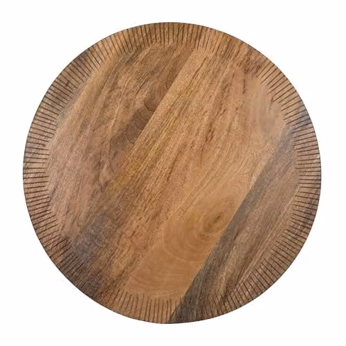 Jamie Oliver Big Love All-Rounder Serving Board, Brown Mango Wood, W/D/H: 48 x 48 x 2 cm – 1