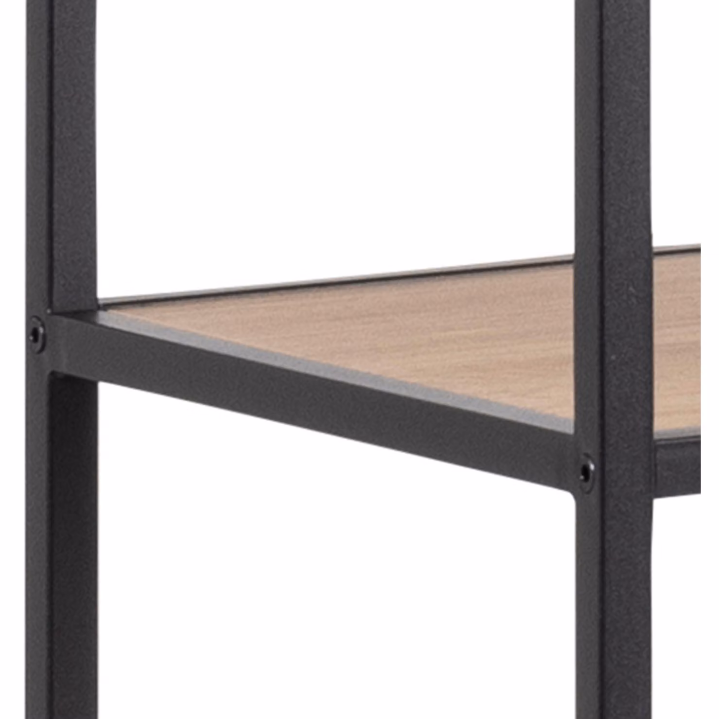 Furniture To Go Seaford Bookcase with 5 Shelves in Black and Wild Oak – 2