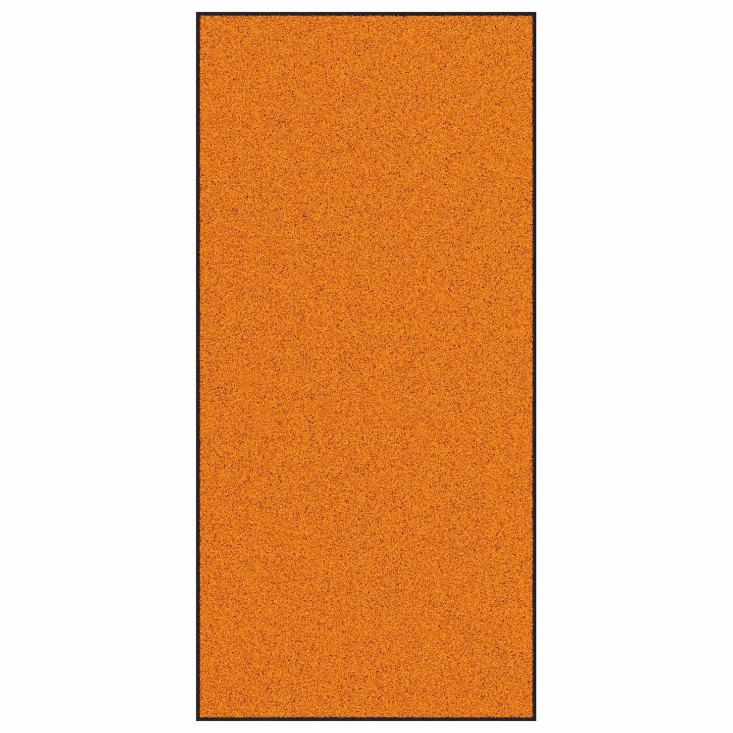 Berkfield Home Washable Non-Slip Doormat in Orange, W: 120 cm, L: 250 cm – 2