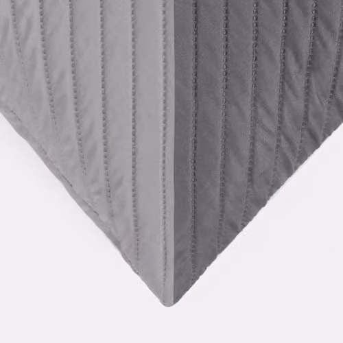 OHS Set of 4 Grey Pinsonic Square Cushion Covers with Graphic Design, W/D/H: 45 x 45 x 45 cm – 3