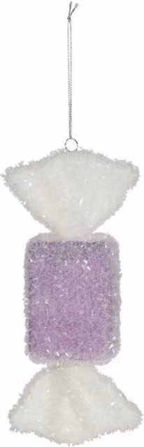 KDMD Purple Abstract Rectangular Candy Hanging Pendant Decoration, 18 cm