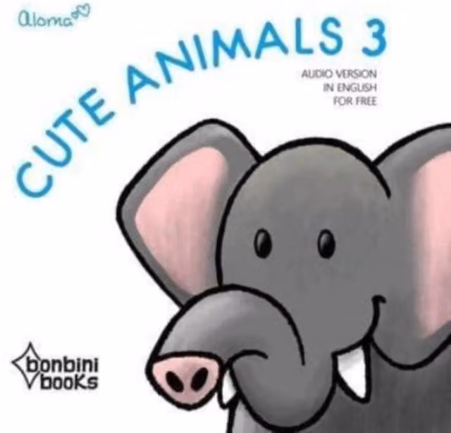 Aloma Cute Animals 3 Multicolour Paperback Book