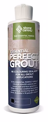 StoneCare4U Essential Perfect Grout, Black, 237ml