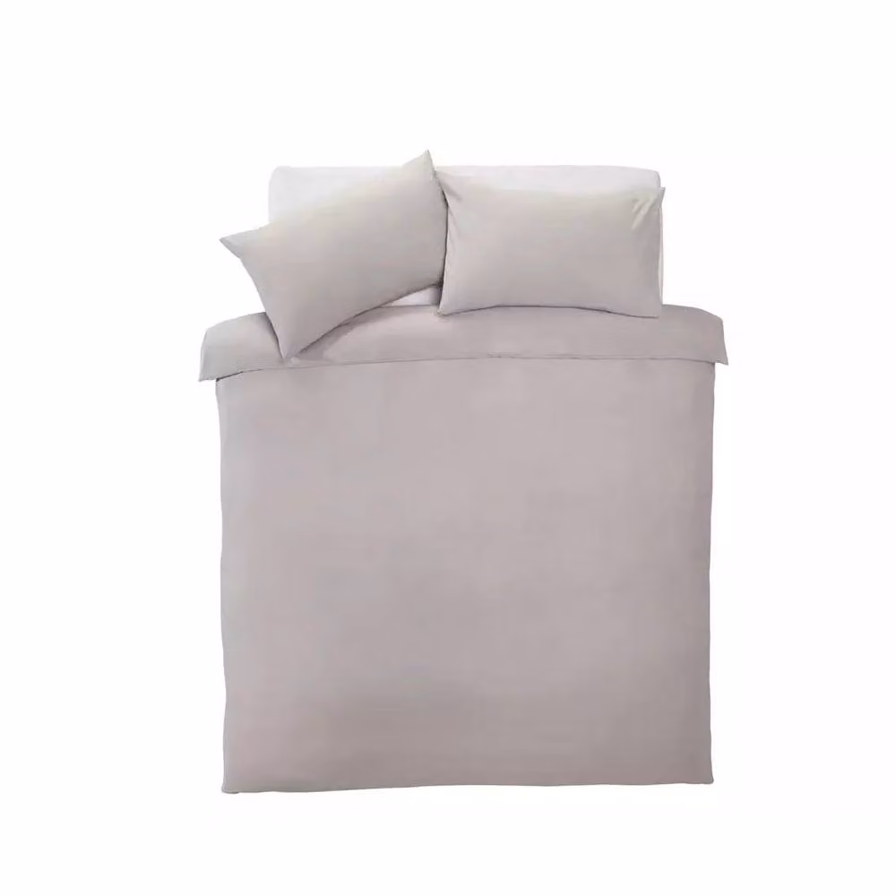 Silentnight Supersoft King Size Breathable Duvet Cover Set in Grey, 180 x 200 cm – 2