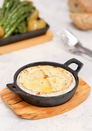 Artesa Cast Iron Mini Gratin Dish, Grey, W: 16.5 cm, D: 12.5 cm, H: 2 cm – 2