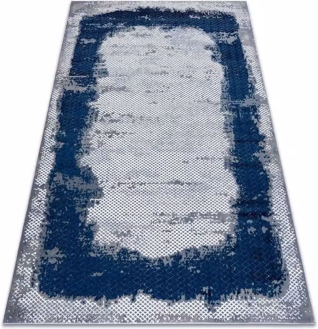 RugsX Core Abstract Modern Blue Rug, W: 140 cm, L: 190 cm