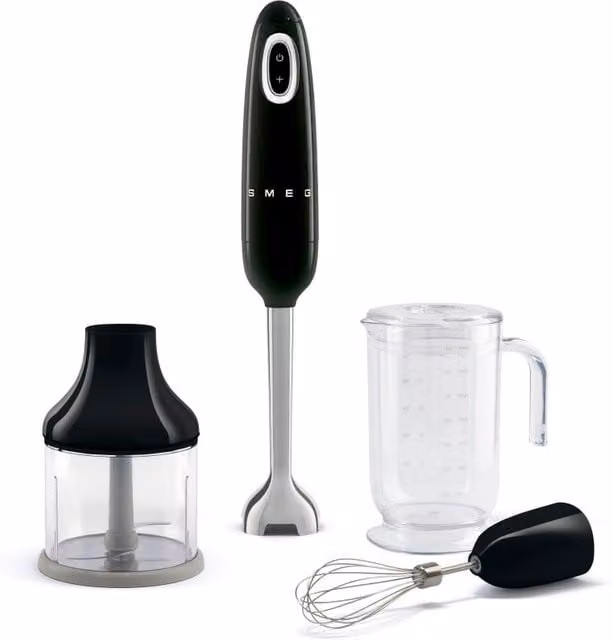 Smeg 50s Style Hand Blender with Accessories, 700W, Black – 1