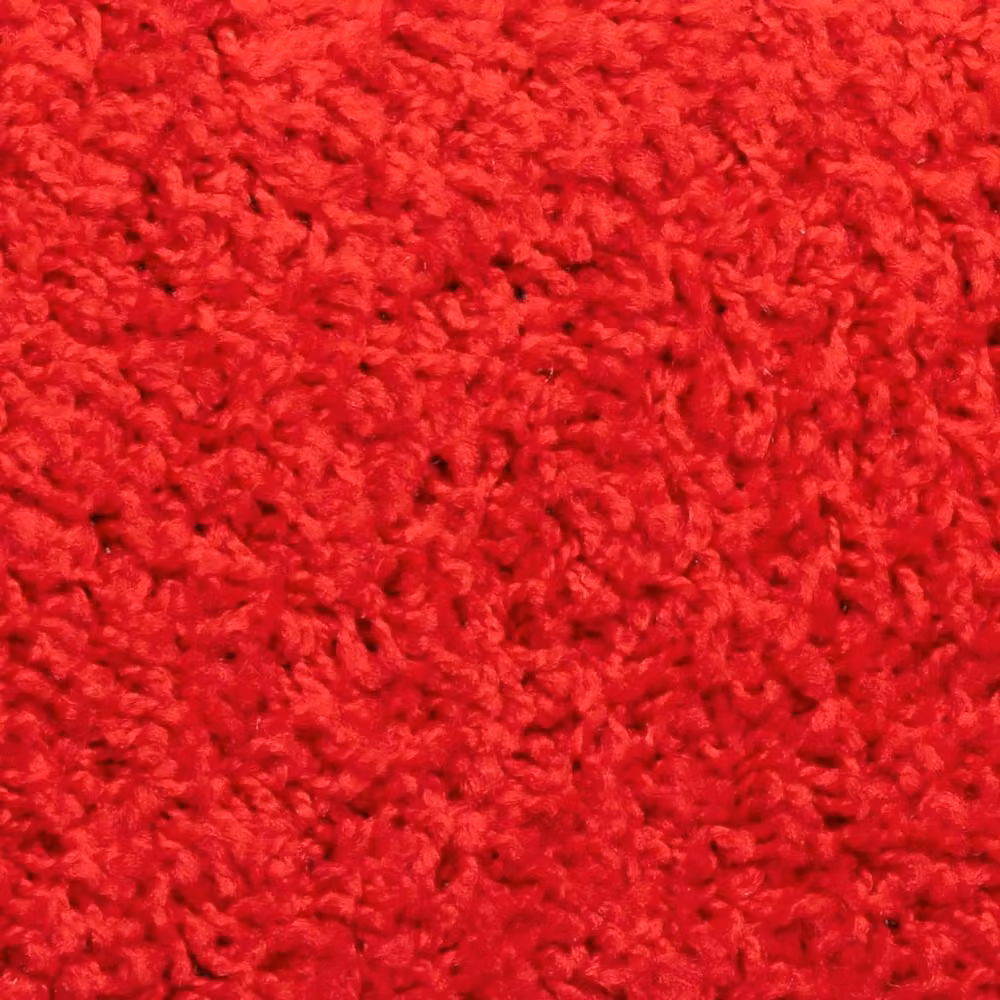 Berkfield Home Decorative Carpet Stair Treads, 15 Pieces, Red, W: 56 cm, D: 17 cm, H: 3 cm – 5