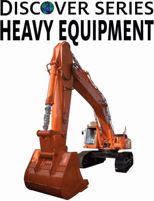 Xist Publishing Heavy Equipment Hardcover Book in Multicolour and Orange
