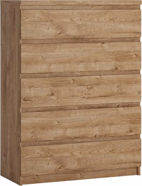 Furniture To Go Fribo Scandinavian Oak Chest of Drawers in Brown