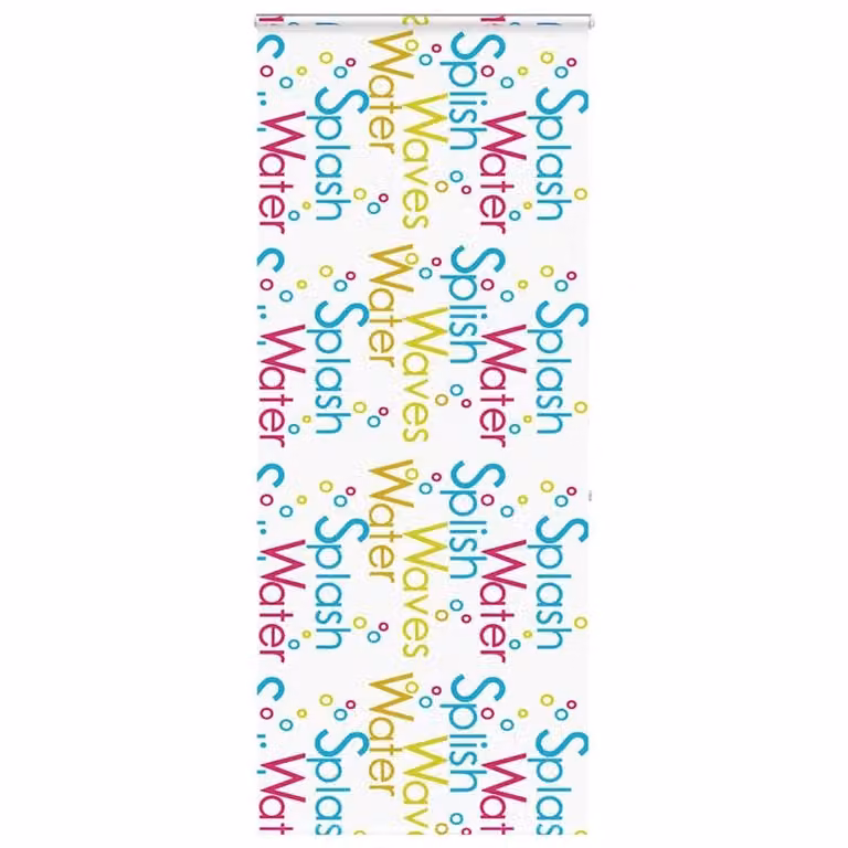 Berkfield Home White Shower Roller Blind with Cassette W: 100 cm, H: 240 cm