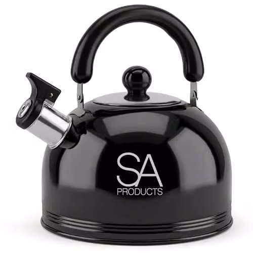 Tanness 3L Stainless Steel Camping Whistling Kettle, Black – 1