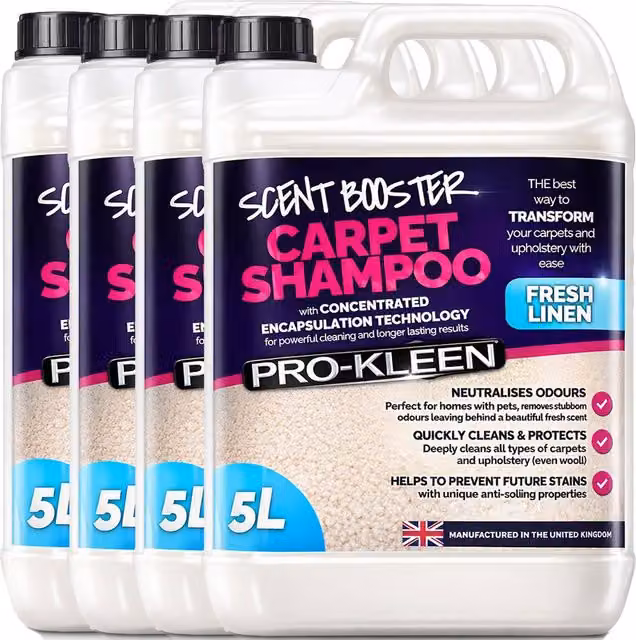 ProKleen Fresh Linen Carpet Shampoo Scent Booster with Encapsulated Technology, 20 l – 1