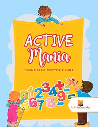 Activity Crusades Math Workbook Grade 1 Activity Books Set