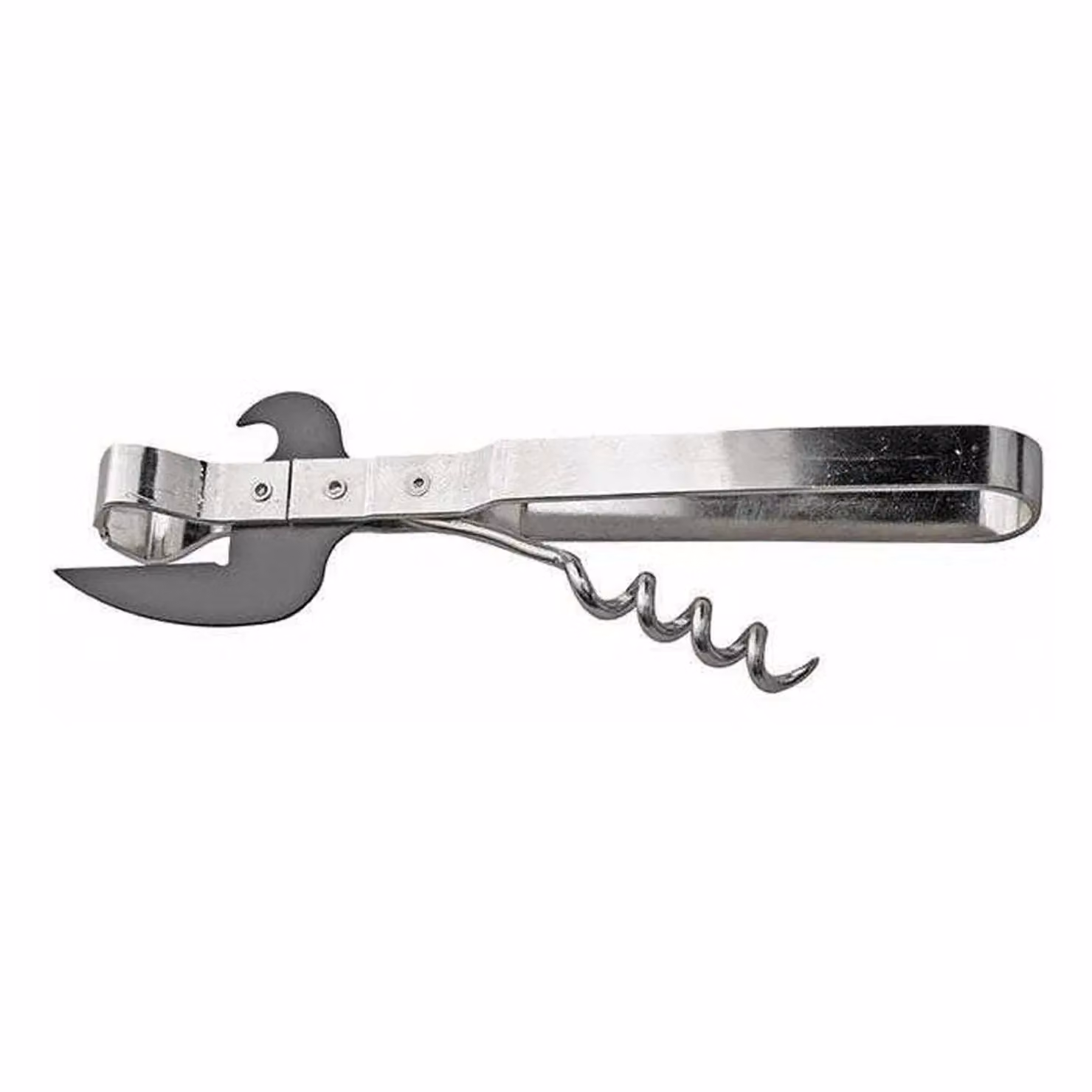 Probus Stab Can Opener and Corkscrew in Silver and Multicolour Stainless Steel – 2