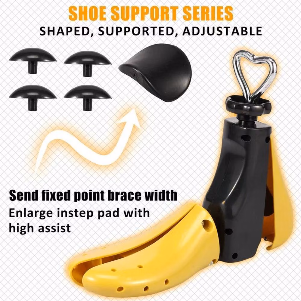 FLAVORA Yellow 4-Way Universal Adjustable Shoe Expander, Size: 500mm – 3