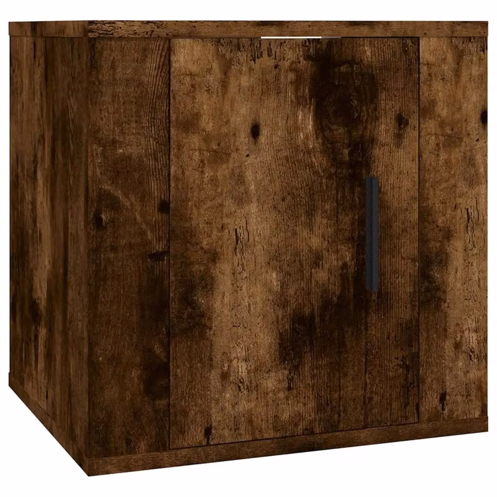 Berkfield Home 2 Piece Smoked Oak TV Cabinet Set in Brown – 4