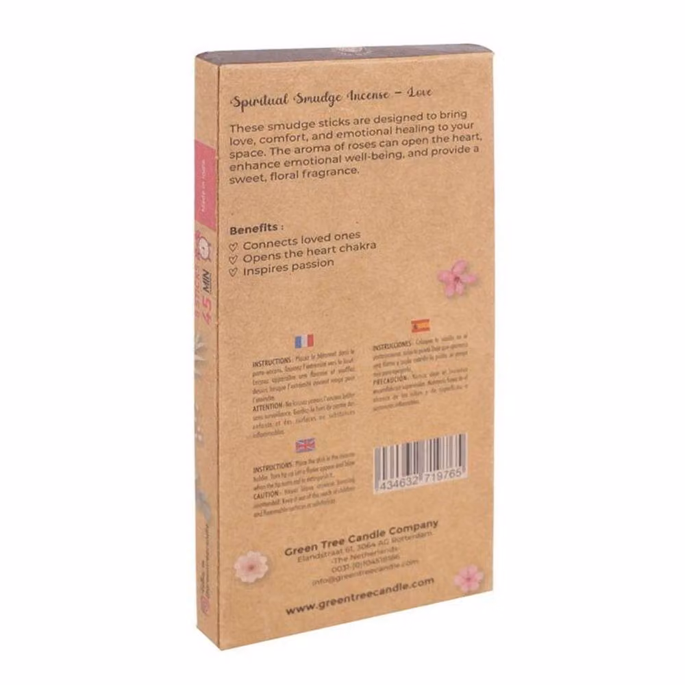 Something Different Love Spiritual Rose Smudge Incense Sticks, Pack of 96, Dark Brown – 2