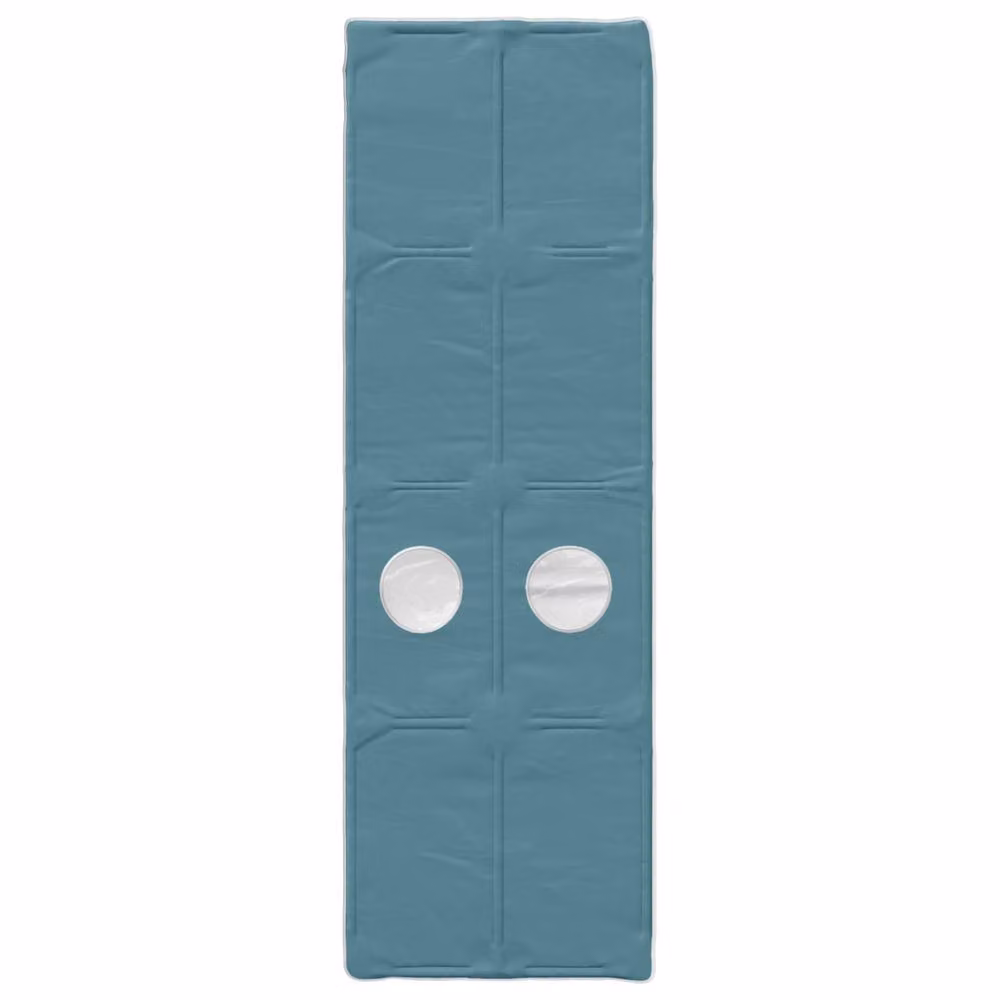 Berkfield Home 3-Piece Childrens Bed with Tunnel in Sonoma and Light Blue Engineered Wood – 3