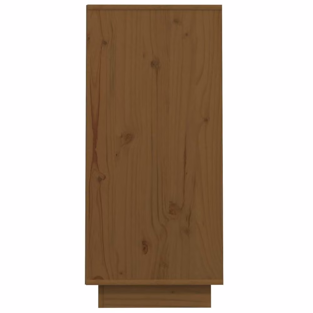 Berkfield Home Rustic Solid Wood Pine Console Cabinet in Honey Brown, W/D/H: 60 x 34 x 75 cm – 3