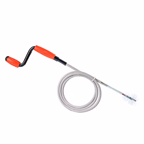 Buffalo Pipe and Drain Cleaning Unblocking Coil, Grey, 1.5m