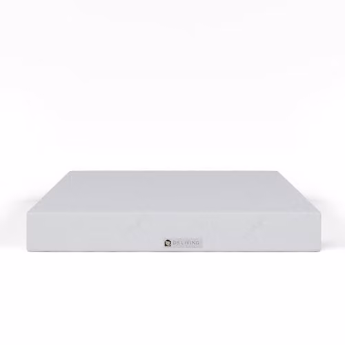 DS Living PureDream Memory Foam Orthopedic Mattress, White, W/D/H: 140 x 200 x 20.32 cm – 1