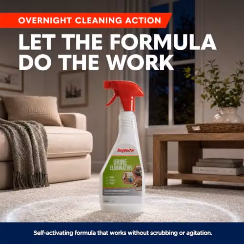Rug Doctor Urine Eliminator 558 ml Enzyme Cleaner for Upholstery, Fabric and Carpet Stains – 5