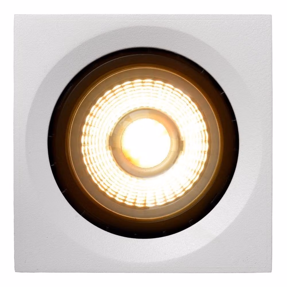 Lucide FEDLER Dimmable Surface Mounted LED Ceiling Spotlight in White – 2