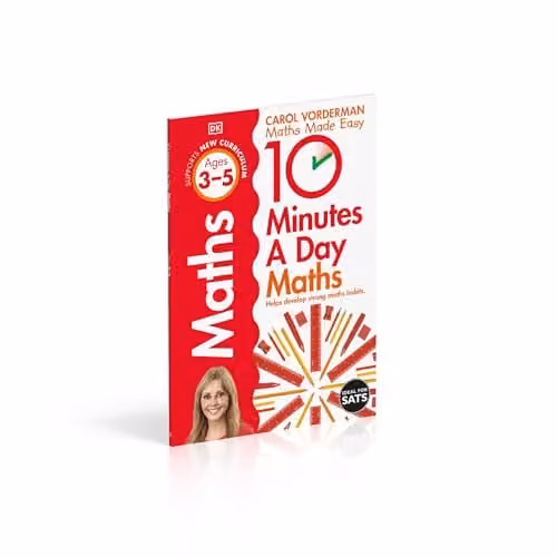 10 Minutes A Day Maths Ages 3-5 Preschool by Penguin, Multicolour Paper Book – 3