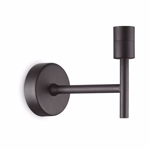 Ideal Lux Set Up Minimalist Wall Lamp in Black and Copper – 1