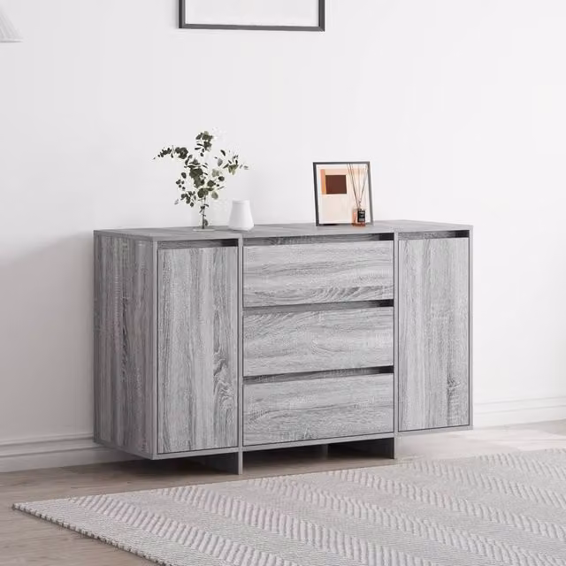 Berkfield Home Grey Sonoma Sideboard, W/D/H: 120 x 41 x 75 cm – 1