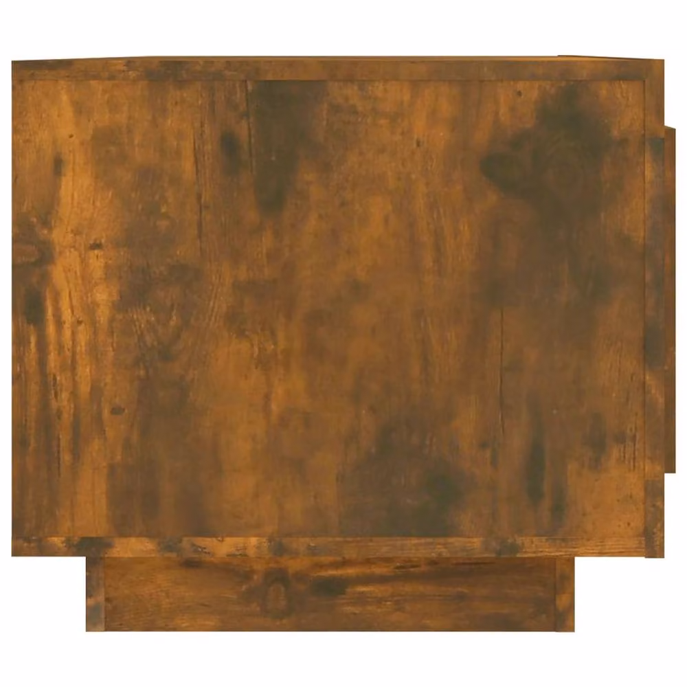 Berkfield Home Decorative Coffee Table in Smoked Oak Brown, W/D/H: 102 x 50 x 45 cm – 3